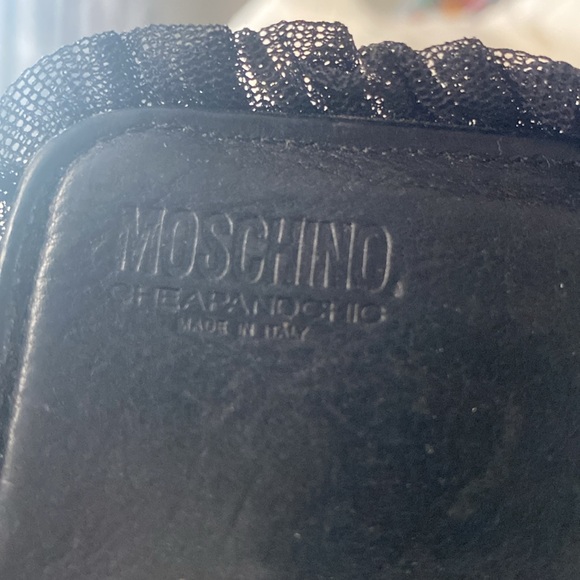 Goodbye RARE AUTHENTIC VINTAGE MOSCHINO CHEAP AND CHIC Large wallet and dust bag - Picture 4 of 11
